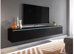 Armadietto Tv 180 Cm Willa D - Nero