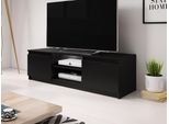 Tavolino Per Tv Con Illuminazione A Led Kikuko - Nero