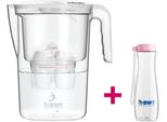 Bwt Filtro Per Acqua Da Tavola 2,6 Litri Mg2+ Mantimer+Tritan Borraccia 0,5 Litri