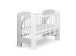 Lettino Per Bambini 60X120 Nadia – Bianco / Grigio