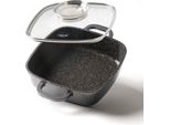 Stoneline® Teglia Quadrata Da 20 Cm Con Coperchio