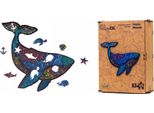 Puzzle Ecologico In Legno 125 Mighty Whale A3