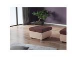 Pouf Abel 1 – Marrone