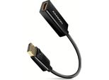 Axagon Axagon RVD-HI14N Adattatore Cavo Video 0,18 M Displayport Hdmi Nero