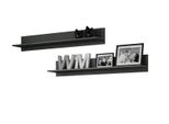 Set Di Scaffali A Muro Kara – Nero