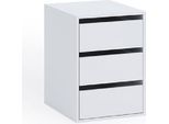 Cassettiera Cortland – Bianco