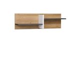 Scaffale Sospeso Vista – Rovere Dorato / Bianco / Grafite