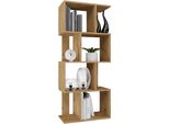 Scansia Da Terra Con Scaffali Aivo - Rovere Artisan