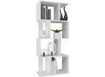 Scansia Da Terra Con Scaffali Aivo - Bianco