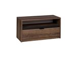 Tavolino Per Tv 90 Cm Peoria 1 – Rovere Monastery / Nero Lucido