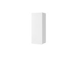 Armadietto Sospeso Chemung – Bianco / Bianco Lucido