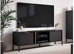 Tavolino Per Tv Nucor 1 - Antracite / Oro