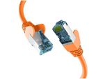 Efb EC020200218 Efb RJ45 Patchkabel Mit CAT7 Rohkabel Orange 0.15M