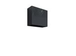 Armadietto Sospeso Ashton 1 - Nero / Nero Lucido