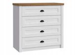 Cassettiera Con Cassetti Alzey 2 - Pino Andersen / Rovere Lefkas Scuro