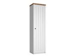 Armadio Guardaroba 50 Cm Alzey 1 - Pino Andersen / Rovere Lefkas Scuro