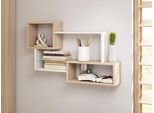Scaffale Sospeso Harken 5 - Rovere Sonoma / Bianco
