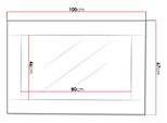 Specchio Sospeso Taka - Rovere Sonoma