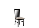 Sedia Da Pranzo Imbottita Edon 10 - Nero / Beige
