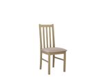 Sedia Da Pranzo Imbottita Edon 10 - Rovere Sonoma / Beige