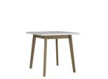 Tavolo Da Pranzo 80X80 Cm Ames 1 - Bianco / Rovere Sonoma