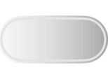 Specchio Da Bagno A Led 100X45 Cm Ovale