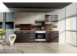 Mobile Cucina 260/260 Cm Jing - Rovere Ferrara / Legno + Credenza Gratis