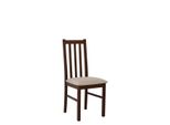 Sedia Da Pranzo Imbottita Edon 10 - Noce / Beige