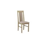 Sedia Da Pranzo In Legno Con Rivestimento In Tessuto Danbury 2 - Rovere Sonoma / Beige