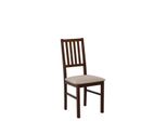 Sedia Da Pranzo In Legno Danbury 7 - Noce / Beige