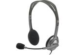 Logitech Stereo Headset H110 - Cuffie - On-Ear - Con Filo