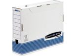 Fellowes Bankers Box System Scatola Per Archivio, Blu, (L) 100 Mm