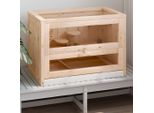 Vidaxl Gabbia Per Criceti 60X35,5X42 Cm In Legno Massiccio D'abete