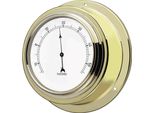 Termometro Analogico Tfa Dostmann Maritim, 19.2015, In Ottone, Controllo Della Temperatura Ambiente, Color Oro, L 140 X L 56 X H 140 Mm
