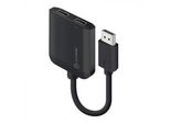 Alogic DP2DP-ADP Adattatore Cavo Video Displayport 2 X Displayport Nero