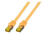 Efb MK7001.30Y Efb RJ45 Patchkabel S/Ftp,Cat.6A,Lszh,Cat.7 Rohk.,30M,Gelb