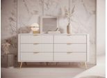 Cassettiera Larga Cartage - Beige