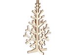 Albero Di Natale In Legno 20 Cm