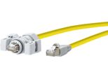 Metz Connect Cavo Patch Industriale E-DAT V6, IP67 - RJ45, 5 M