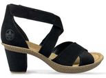 Rieker 66579-00 Sandalo Nero 3082
