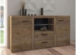 Cassettiera Moderna Combinata Thise - Rovere Lefkada