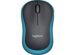 Logitech M185 - Mouse - Ottico - Wireless - 2,4 Ghz - Ricevitore Wireless (Usb)