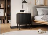 Set Di 2 Comodini Kerens - Nero Opaco