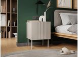 Set Di 2 Comodini Kerens - Beige Opaco