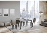 Itamoby - Tavolo Allungabile 140/244X90 Cm Rio Cemento Gambe Antracite
