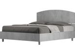 Ityhome - Letto Contenitore 160X190 Cemento Dora