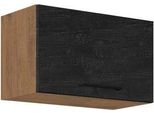 Mobile Cucina Superiore Chiuso 60 Cm Zhilan 1 - Rovere Lancelot / Legno Scuro
