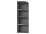Armadietto Alto Ad Angolo Myriam - Larghezza 30 Cm, Antracite