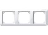 Merten Cornice A 3 Ingressi 1-M, Sistema M Bianco Polare Lucido 389319 (389319)
