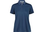 Cmp 3T59676 Kurzarm-Poloshirt Blau Xs Frau Blau Xs